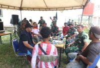 Dandim 0419/Tanjab Letkol Inf Zulhiardi Bersama Pasiter, Camat Betara Nasrun dan Perangkat Terkait (pentjb)