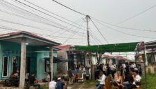 Kondisi Rumah Duka Dipenuhi Pelayat (Dok Polsek Ilir)