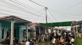 Kondisi Rumah Duka Dipenuhi Pelayat (Dok Polsek Ilir)