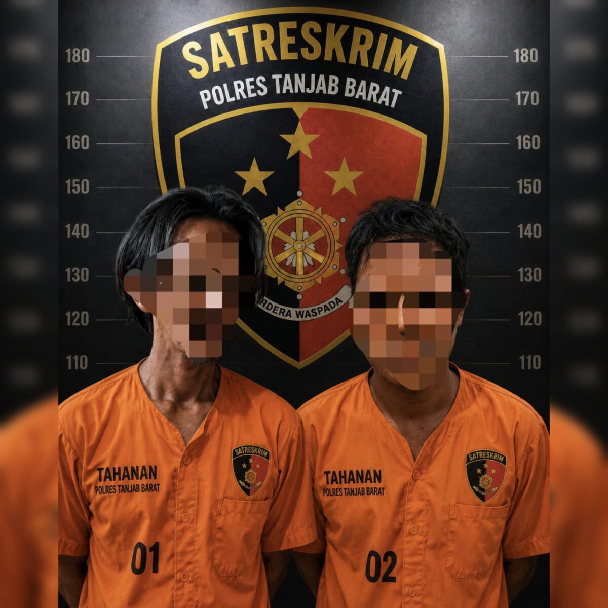Kedua Pelaku Yang Diamankan Aparat Kepolisian (hms)