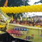 Ketua DPD I Partai Golkar Provinsi Jambi H Cek Endra Saat Melepas Peserta Jalan Sehat Titik Star di Kawasan Kantor Gubernur Jambi, Minggu, (16/10/22). FOTO : Dhea/LT
