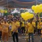 Kegiatan Jalan Sehat HUT ke-58 Partai Golkar : FOTO : Bas/LT