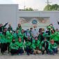 PT. Jasa Raharja Cabang Jambi melaksanakan kegiatan Ramadhan dengan tema ‘JRku Bersih’ (Memberi dan Mengasihi) bersama 30 srikandi ojol GRAB, Kamis (21/4/22).