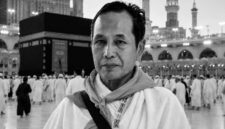 Almarhum Nasrullah (54), jamaah haji asal Kecamatan Senyerang, Kabupaten Tanjab Barat yang tergabung dalam Kloter BTH 24 yang dilaporkan wafat pada Rabu (27/5/2026). (FOTO: Dok. Kementerian Haji dan Umrah Tanjab Barat)