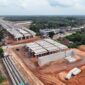 Pengerjaan Jembatan Jalan Tol Dimulai, Sistem Buka Tutup Jalan Diberlakukan Selama Tiga Hari Kedepan. FOTO : Dhea