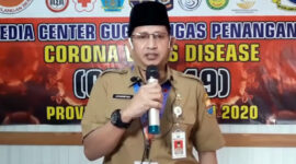 Juru Bicara (Jubir) Gugus Tugas Percepatan Penanganan dan Pencegahan Covid-19 Provinsi Jambi, Johansyah.