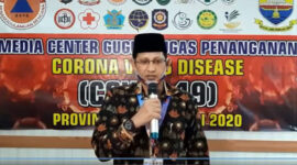 Juru Bicara (Jubir) Gugus Tugas Percepatan Penanganan dan Pencegahan Covid-19 Provinsi Jambi, Johansyah 