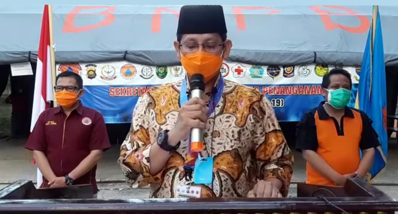 Juru Bicara (Jubir) Gugus Tugas Percepatan Penanganan dan Pencegahan Covid-19 Provinsi Jambi, Johansyah 