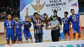 SMAN 2 Kota Jambi dan JNT Sabet Juara 1 Futsal Piala Gubernur 2022