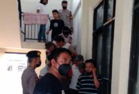 Polres Tanjab Barat Amankan Pelaku Perjudian di Kuala Tungkal. FOTO : Humas
