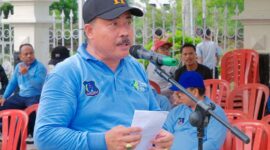 H Zaharuddin SKM Kepala Dinas Kesehatan Tanjab Barat Ketua Panitia HKN ke-59. FOTO : Syk