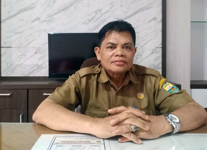 Ardanus, Kepala Dinas Ketahanan Pangan Kabupaten Muaro Jambi. FOTO : Noval.