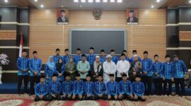 Kafilah MTQ Tanjab Barat Saat Pelepasan di Rumah DInas Bupati. FOTO : Ist
