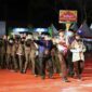 Kafilah Tanjabbar Meriahkan Pawai Ta'aruf MTQ ke-51 di Sungai Penuh. FOTO : Ist