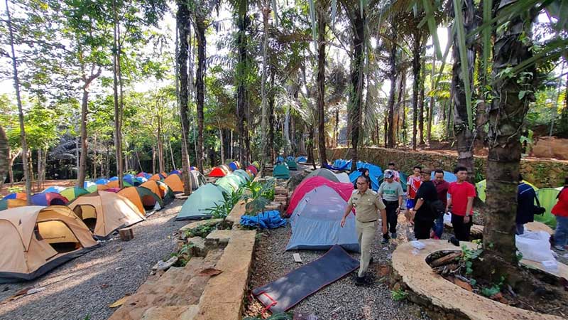 Korps Alumni Himpunan Mahasiswa Islam (KAHMI) Kota Makassar Gelar KAHMI Camp 2024 di Tokka Maros. FOTO : PANITIA