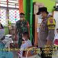 Giat Vaksinasi Siswa SDN 005/V Kuala Tungkal oleh Nakes PKM II dengan dikawal Personil Polres dan Kodim 0419/Tanjab, Selasa (15/2/22). FOTO : BKTM Tungkal IV Kota