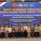 Acara Rakor Pencegahan dan Penyelesaian Tindak Pidana Pertanahan, Hotel Mercure Kemayoran Jakarta, Rabu (8/11/2023). FOTO : HUMAS