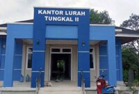 Bangunan Kantor Lurah Tungkal II, Kecamatan Tungkal Ilir, Kabupaten Tanjung Jabung Barat. FOTO : Bas/LT