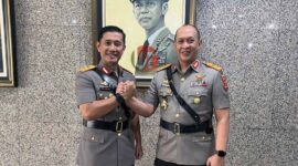 Irjen Pol Rusdi Hartono Kapolda Jambi Baru (Kiri) Irjen Pol A Rachmad Wibowo lama kini Jabat Kapolda Sumsel (Kanan). FOTO : Dhea/LT
