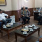 Pengurus SMSI Jambi Saat Silaturrahmi dengan Kapolda Jambi, Senin (10/10/220. FOTO : Dhea