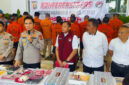 Kapolda Jambi Irjen Pol Krisno H Siregar Saat Pres Rilis hasil pengungkapan kasus-kasus narkotika terbaru yang melibatkan jaringan lokal hingga internasional, Rabu (28/5/25). FOTO : Viryzha/LT
