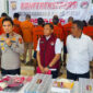 Kapolda Jambi Irjen Pol Krisno H Siregar Saat Pres Rilis hasil pengungkapan kasus-kasus narkotika terbaru yang melibatkan jaringan lokal hingga internasional, Rabu (28/5/25). FOTO : Viryzha/LT