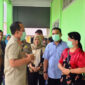 FOTO : Kapolres Tanjab Barat AKBP Guntur Saputro, S.IK, MH Saat Melakukan Koordinasi dan Pengecekan Ruang Isolasi untu Pasien Corona Virus Disease Covid-19 di RSUD KH. Daud Arif Kuala Tungkal, Jum'at (20/03/20).