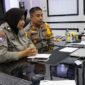 Kepala Kepolisian Resor Tanjab Timur AKBP Andi Muhammad Ichsan Usman, SH, SIK Live Streiming bersama Rahmawati dari Polri TV. FOTO : Humas ResTT
