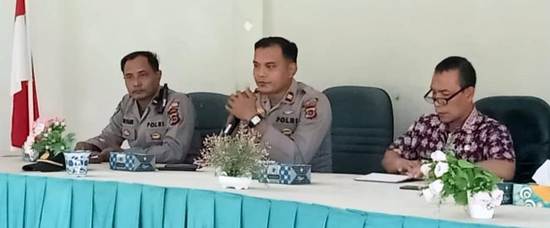 Kepala Kepolisian Sektor Marosebo Polres Maro Jambi IPTU Wiwik Utomo