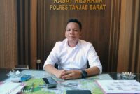 Kasat Reskrim Polres Tanjab Barat AKP Frans Septiawan Sipayung S. T. K, S. I. K. FOTO : LT