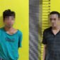 FOTO : Terduga Pelaku AR dan RZ Ketika Diamankan di Mapolsek Tebing Tinggi