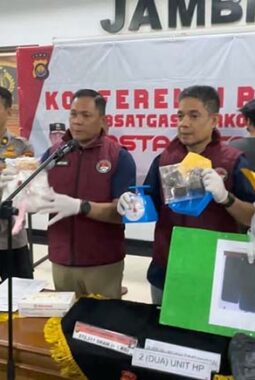 Ditresnarkoba Polda Jambi Kembali Gagalkan Peredaran 1 Kg Shabu, Ganja dan Pil Ekstasi