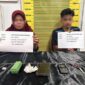 Sat Narkoba Polres Merangin Ditangkap Pria dan Wanita 44 Tahun. FOTO : HMS 