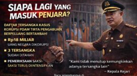 Pernyataan Kunci: Kepala Kejari Tanjab Barat menegaskan bahwa pihak kejaksaan tidak menutup kemungkinan adanya tersangka lain di luar tiga orang yang sudah ditahan. (FOTO : Dok. Istimewa/LT)