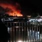 Tangkapan Layar Saat Kebakaran di wilayah RT 03, Kasang, Jambi Timur, Kota Jambi. 