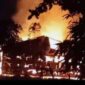 Satu Rumah di RT 14 Beringin Ujung yang mengalami Musibah Kebakaran, Senin (28/3/22) Malam. FOTO : Hasil Tangkapan Layar