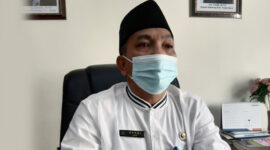 FOTO : Kepala Kantor Kementrian Agama (Kemenag) Tanjabbar Drs. Hasbi,M.Pd.I