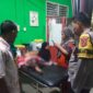Seorang Anak Balita di Rawat di Puskesmas Muara Siau karena diduga Keracunan Makanan Sate. FOTO : [Humas/Situs Res Merangin]