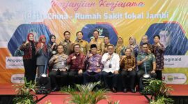 Dok. Penandatanganan PKS Inovatif PetroChina dengan 12 Direktur Rumah Sakit di Jambi. FOTO : Istimewa