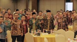 Ketua DPRD H. Abdullah, SE Ketika Ikuti Rakor Pemberantasan Korupsi di Provinsi Jambi. FOTO : HUMAS