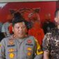 Wakapolresta Jambi AKBP Rully Andy Yunianto didampingi Kasat Reskrim Polresta Jambi Kompol Afrito Marbaro. FOTO : Dhea 