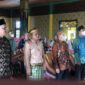 (Kiri) Zakaria Ansori, H. Assek, H. A Bakrie, Wabup Hairan, SH saat pelantikan BPD-KKSS Tanjab Barat masa bakti 2021 - 2026, Sabtu (22/1/22). FOTO : Syukur Prokopim