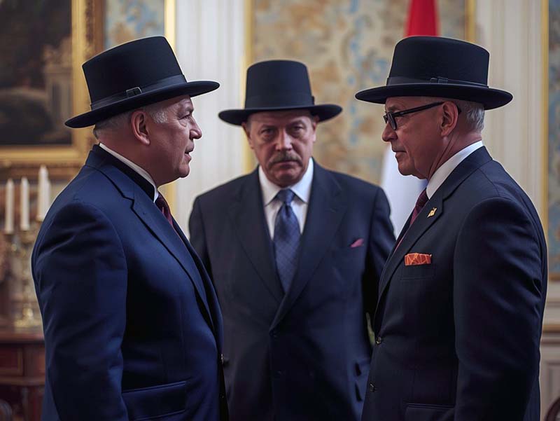 Mandat Rakyat Dijual atau Dijaga? Nyali Koalisi Prabowo Sedang Diuji Soal Pilkada Via DPRD. FOTO : AI