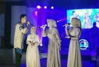 Acara Launching album lagu Daerah dan Religi Ciptaan Muhammad Iryani, SP, MH di Gedung Balai Pertemuan, Sabtu (11/03/23) malam. FOTO : EO/PAN