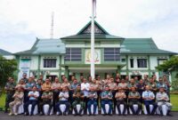 Danrem 042/Gapu Brigjen TNI Supriono, S.IP., M.M Bersama Peserta SSDN Program Dikreg Angkatan LXV Lemhanas 2023. FOTO : PENREM