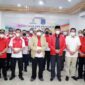 Bupati H. Anwar Sadat menghadiri pelantikan pengurus Komite Olahraga Rekreasi Masyarakat Indonesia (KORMI) Tanjab Barat periode 2021-2025 di Hotel Green Ariyad Kuala Tungkal, Minggu (6/2/22).
