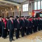 Ratusan Pejabat Kota Jambi Saat Mengikuti Upacara Pelantikan oleh Wali Kota Jambi, Maulana di Aula Griya Mayang,Kamis (02/10/25) siang. FOTO : KOMINFO