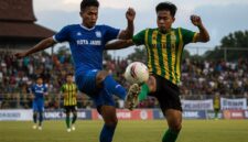 ILUSTRASI : Foto Pemain FC Kota Jambi dan Merangin yang akan bertarung di FINAL Gubernur Cup 2026. LT