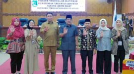 Dok. Sosialisasi Program Pengendalian Gratifikasi oleh Komisi Pemberantasan Korupsi (KPK-RI) di Ruang Paripurna DPRD Kabupaten Tanjung Jabung Barat, Selasa (12/09/23). FOTO : Asri/LT