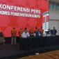 Komisi Pemberantasan Korupsi (KPK) mengumumkan 10 nama tersangka dugaan korupsi tunjangan kinerja (tukin) di Kementerian Energi dan Sumber Daya Mineral (ESDM), Kamis (15/6/2023). FOTO : Kompas.com